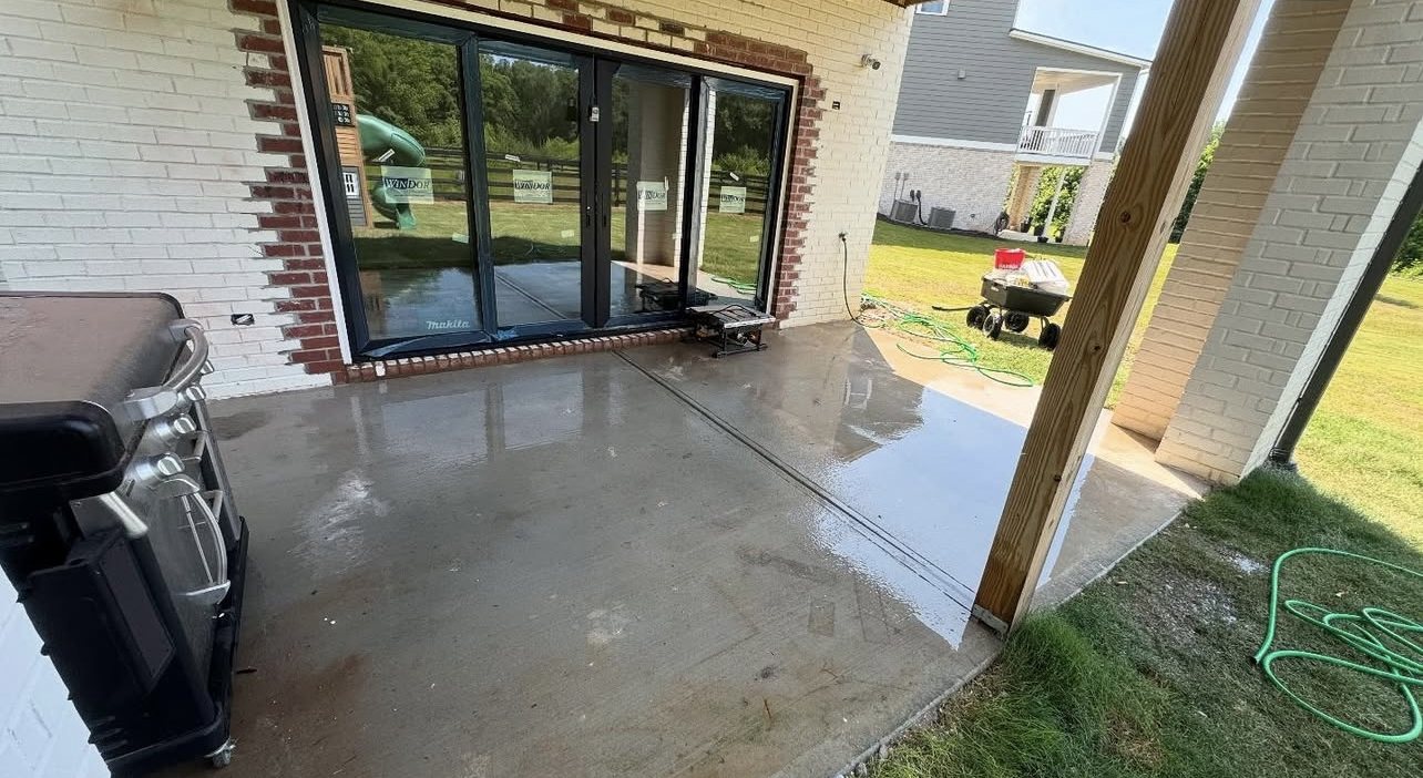 Patio Cleared